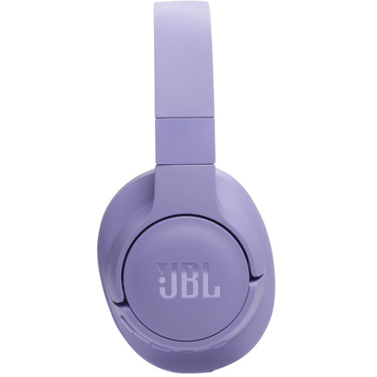 JBL Tune 720BT Wireless Over-Ear Headphones with Voice Aware Technology, Lightweight, Comfortable & Foldable Design, Fast Charge, JBL Pure Bass Sound, Water Resistant, JBL One App - Purple