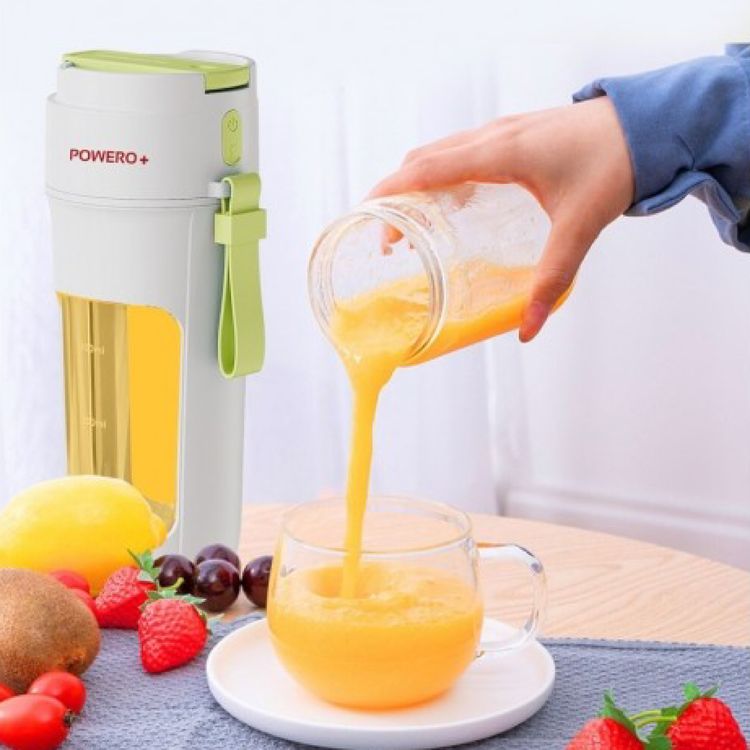 Powero+ Portable Juicer & Blender - White