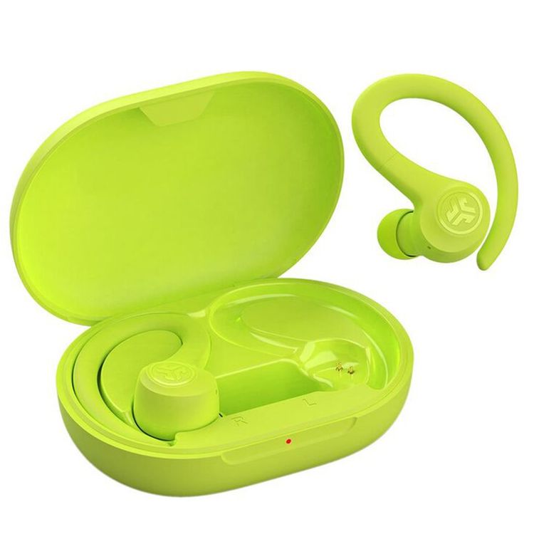 JLAB Go Air Sport True Wireless Earbuds, Touch Controls, Dual Connect, Type-A Charge Plug, 2 Hours Case Charging Time - Yellow