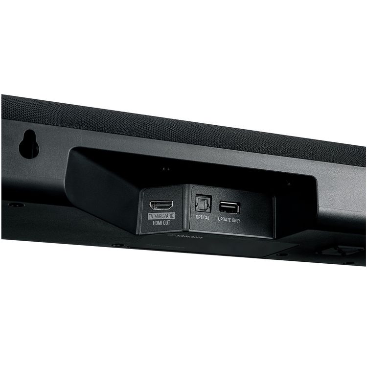 Yamaha SR-B40A Soundbar with Dolby Atmos, 4 Sound Modes, Clear Voice Technology, Bass Extension, Wireless Subwoofer, Remote Controller, HDMI eARC & Bluetooth & Optical Connectivity - Black