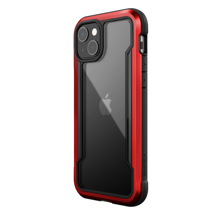 X-Doria Raptic Shield Pro Case with Sleek Design Compatible for iPhone 13 (6.1") Durable Aluminum Frame, Easy Access to All Ports, 10ft Drop Tested, Shock Absorbing