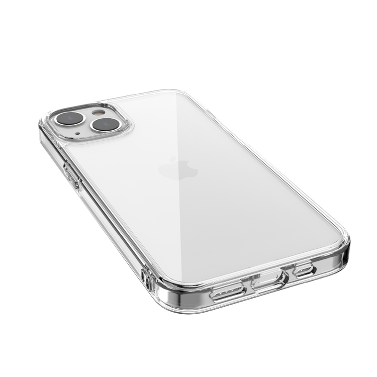 X-Doria Raptic Clearvue Case Compatible for iPhone 13 Pro Max (6.7") Anti-Scratch, Easy Access to All Ports, Military Drop Tested, Shock Absorbing Protection, Snap-on Installation Back Cover Suitable with Wireless Charging
