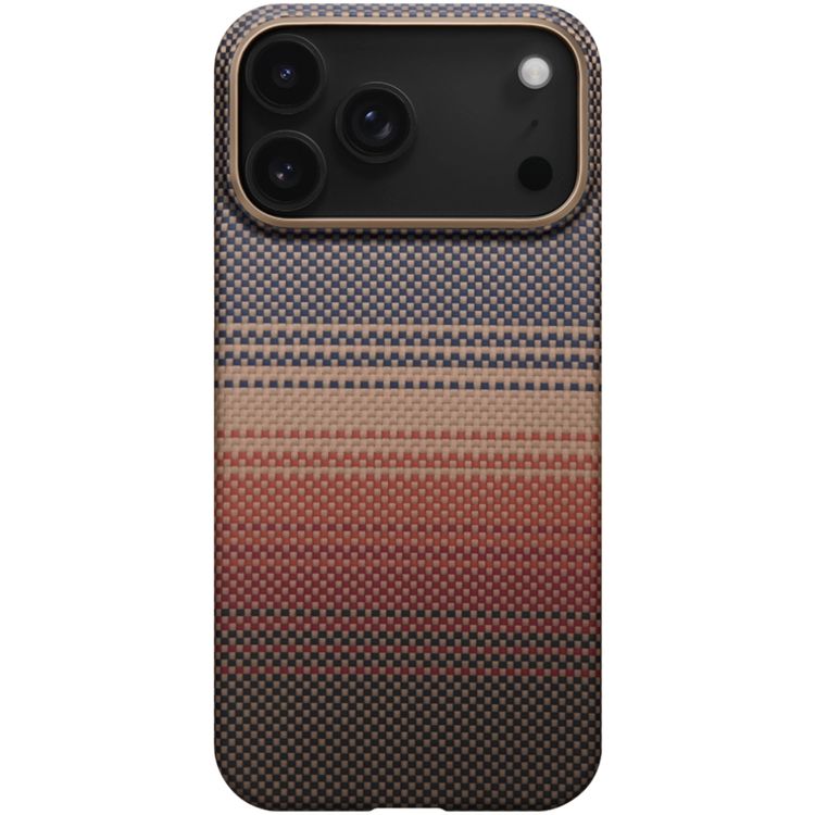 Pitaka Ultra-Slim Case for iPhone 17 Pro with MagSafe Compatibility, Scratch protection, Ultra-Slim, PitaTap, Lightweight Design - Sunset