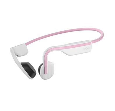 SHOKZ OpenMove Wireless Neckband Hesdphones with High Sound Quality, Open-Ear Comfort, Lightweight Design, 6 Hours Battery Life and Sweatproof - Pink