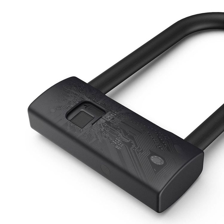 AreoX Smart Fingerprint U Lock - Short Version (3018775) - Black