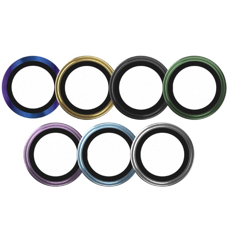 Devia Peak Series Camera Lens Protector (3pcs) for iPhone 14 Pro / 14 Pro Max - Gray