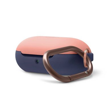 Elago Galaxy Buds Silicone Hang Case, Full Protection, Supports Wireless Charging, Anti-Slip Gel Pad, Durable Carabiner, Shockproof