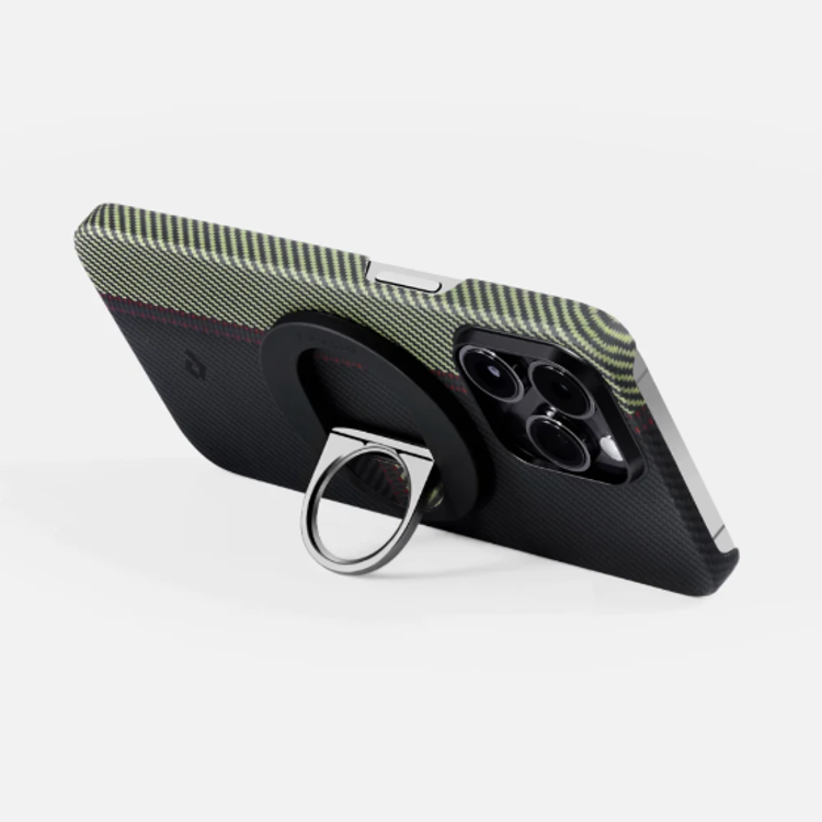 محفظة MagEZ Grip | أسود / رمادي حك