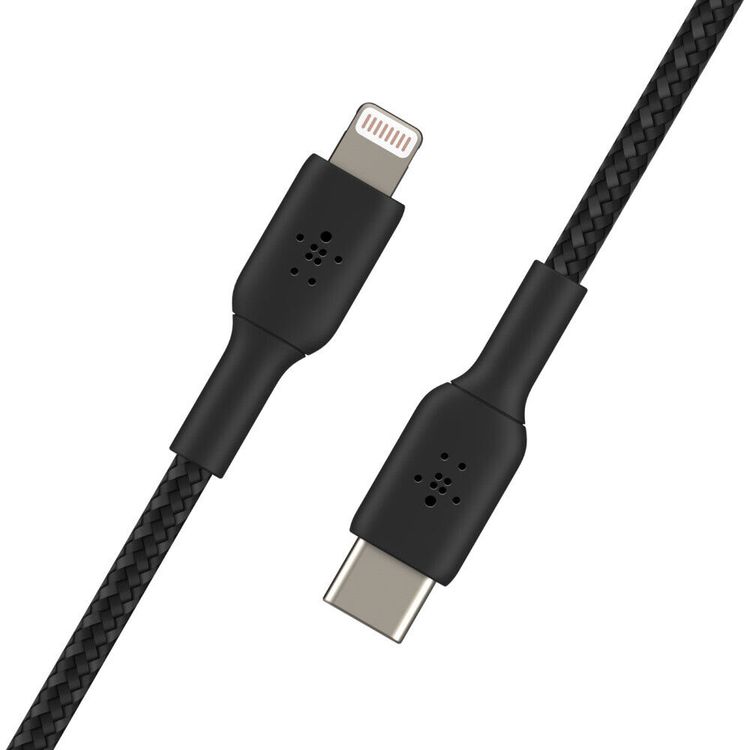 Lightning to USB-C Cable Belkin CAA004btMBK 2m / 6.6ft - Black