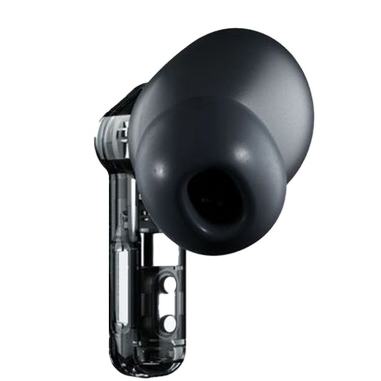 Nothing Ear (a) True Wireless Earbuds with Smart Active Noise Cancellation, Bluetooth 5.3, Waterproof, 42.5 Hours Playback Time - Black