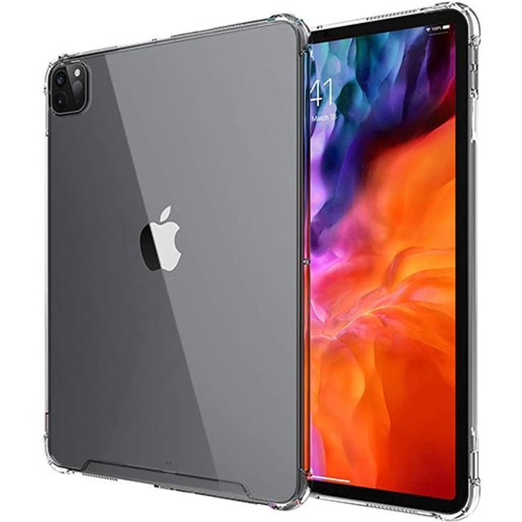 Green Lion Slim & Lightweight TPU/PC Back Case for iPad Pro 12.9" (2020) Crystal Clear