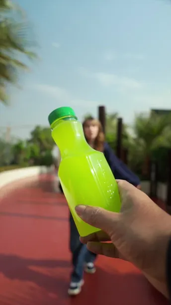 Porodo Lifestyle Blend & Sip Portable Blender with 12 Stainless Steel Blades, Powerful and Efficient, IPX6 Water Proof, Quick Prep Time, 1L Maximum Capacity & 500mL Mixing Capacity