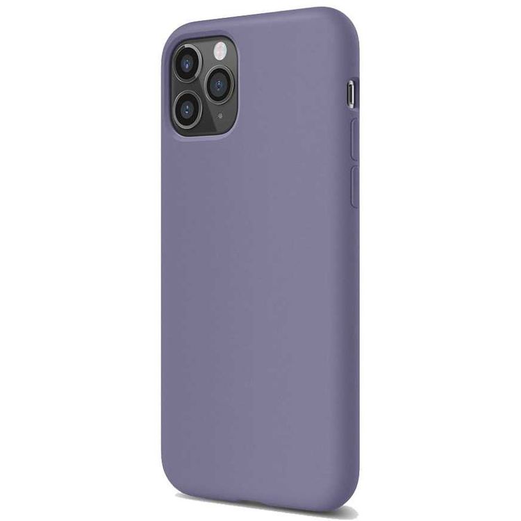Elago Silicone Case for iPhone 11 Pro, Full Protection, Slim & Lightweight, Anti-Fingerprints, Dirt & Scratch Proof, Raised Lip for Camera & Screen Protection -  Lavender Gray