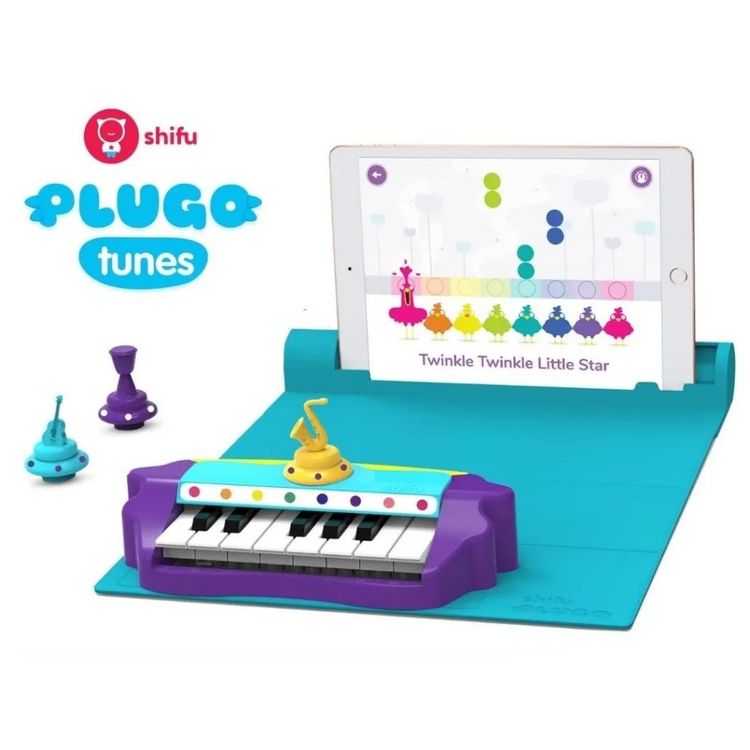 Shifu Plugo Tunes with Augmented Reality (AR), iOS, Android, Kindle Fire Compatible, 5-10 Years Old, Supports 8 Languages - Mix