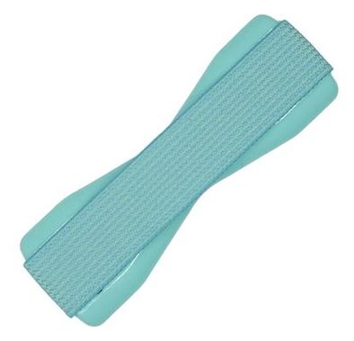 لوف هاندل قبضة تابلت والهاتف المحمول | حزام الهاتف المحمول اللاسلكي متوافق مع الشحن , حزام مطاطي مقاس 3.75 بوصة- أزرق صلب