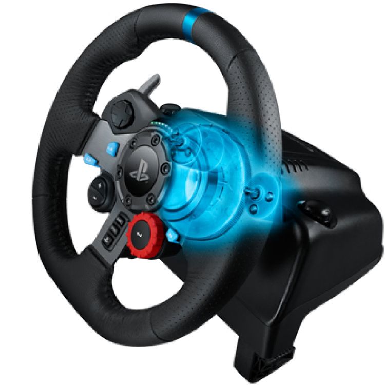 Logitech G G29 Driving Force Racing Wheel for PlayStation 4 and PlayStation 3 - Black