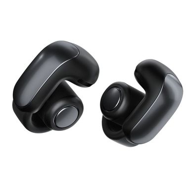 Bose Ultra Open Ear True Wireless Earbuds, Up to 48 Hours of Battery Life, Immersive Audio, Open-Air Design, Surprisingly Private, Snapdragon Sound, Long-Lasting Comfort - Black