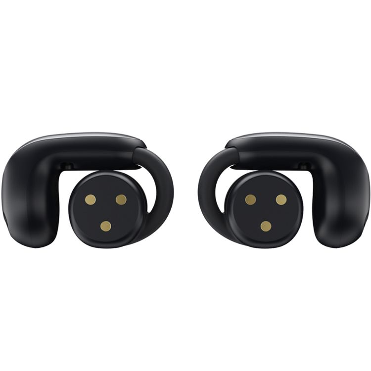 Bose Ultra Open Ear True Wireless Earbuds, Up to 48 Hours of Battery Life, Immersive Audio, Open-Air Design, Surprisingly Private, Snapdragon Sound, Long-Lasting Comfort - Black