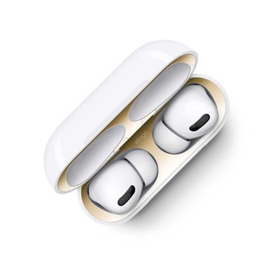 واقي الغبار Elago Dust Guard لأجهزة Apple Airpods Pro (مجموعتان) - ذهبي لامع