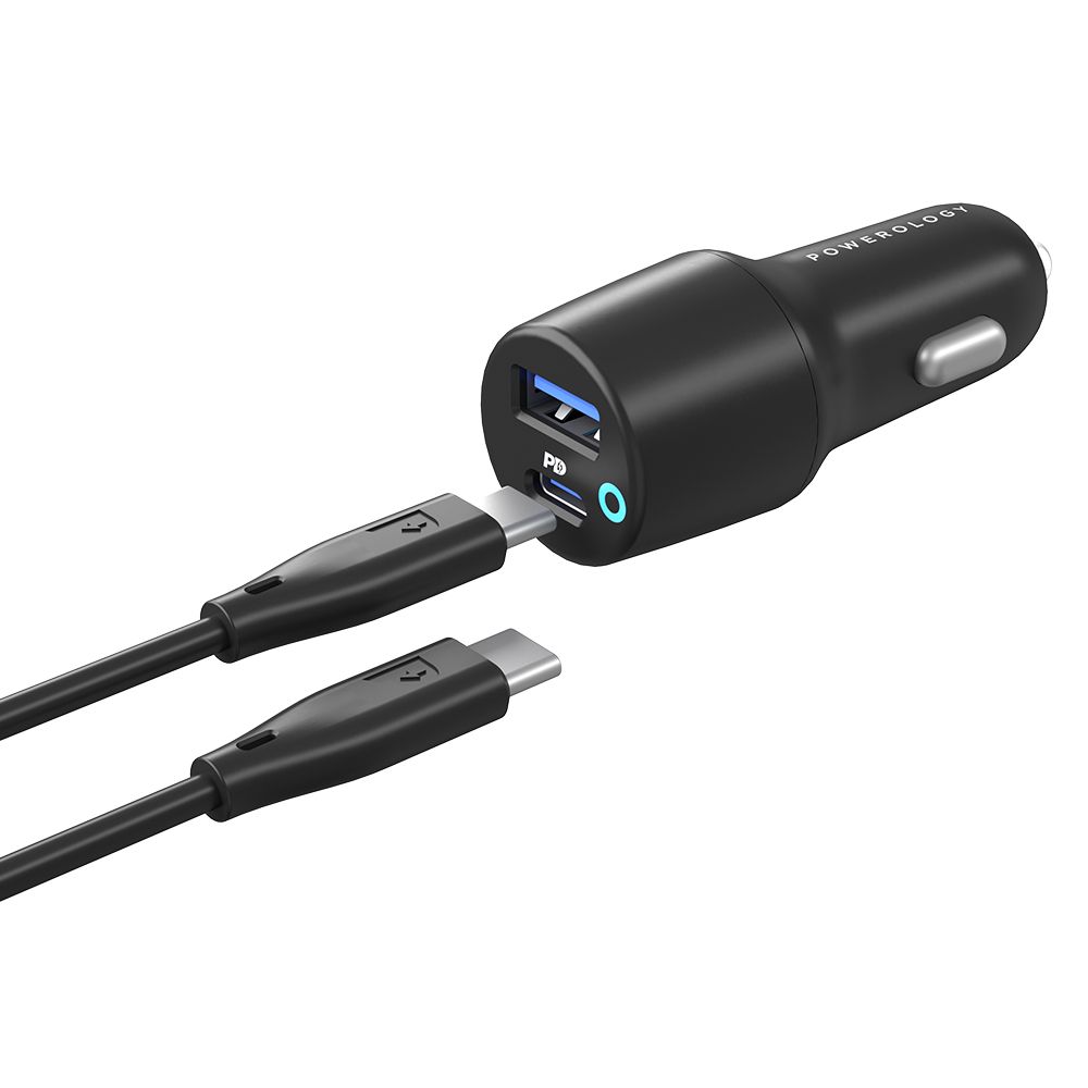 Powerology Dual Port Car Charger