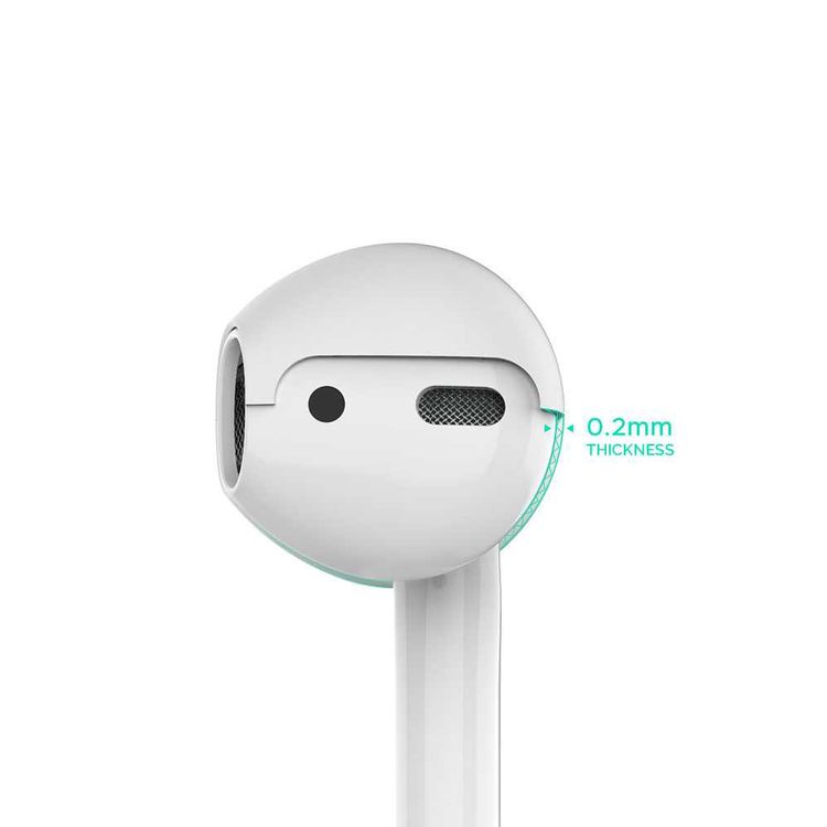AhaStyle Fit in the Case Ear Covers for Airpods ( 3 Pairs ) - White
