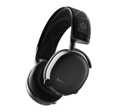 SteelSeries Arctis 7 (2019 Edition) Lossless Wireless Gaming Headset with DTS Headphone: X v2.0 Surround for PC and PlayStation 4, Black | 61505 (PS4)