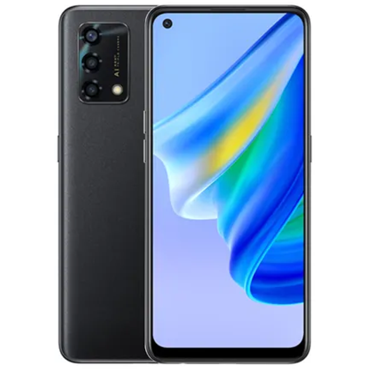 OPPO A95 Dual SIM Glowing Starry Black 8GB RAM 128GB 4G, 6.43” Punch-Hole AMOLED Screen, 48MP main camera, 33W Flash Charge  - Middle East Version