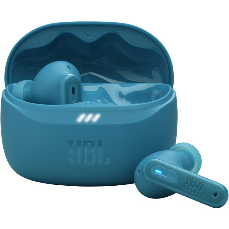 JBL Tune Beam 2 True Wireless Noise Cancelling Earbuds with Multi-Point Connection & Fast Pair Enabled by Google, JBL Headphones App, 48 Hours Battery Life - Teal