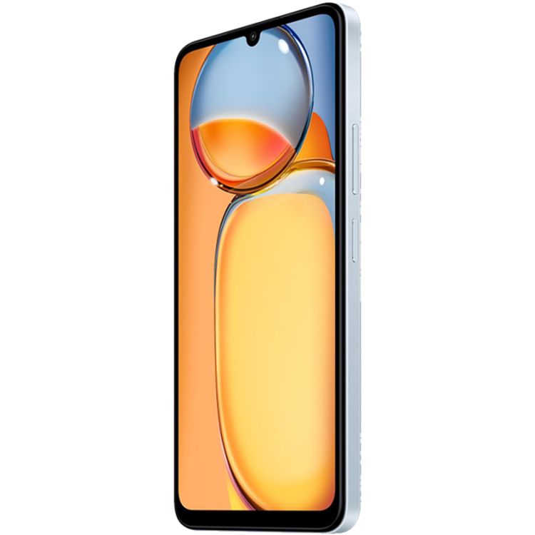 Xiaomi Redmi 13C Smartphone IND Version, RAM 6GB, Storage 128GB, 4G LTE, Dual Sim, Dual Camera, Fingerprint Sensor, GPS, Bluetooth 5.3 - Glacier White