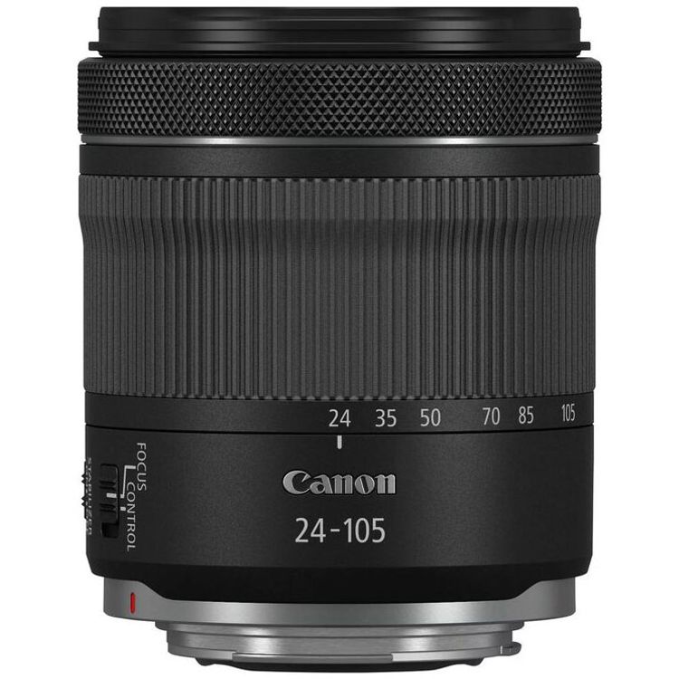 Canon EOS RP Mirrorless Camera + RF 24-105mm F4-7.1 IS STM Lens + RF 50MM F1.8 STM Lens - Black