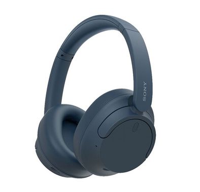 Sony WH-CH720N Noise Cancelling Headphones with Voice Assistant, Crystal Clear Sound, Easy Operation, Ambient Noise Suppression, 35 Hours Battery Life - Blue