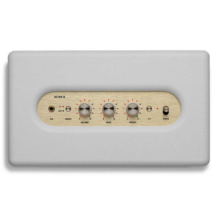 Marshall Acton 2 Bluetooth Wireless Stereo Speaker - White
