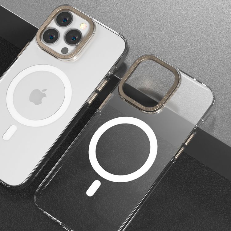 Comma Gold Armor Series Magnetic Case for iPhone 14 Pro - Gold