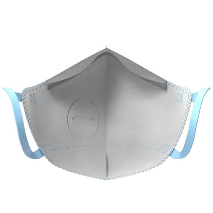 Airpop Pocket Reusable Kids Face Mask with 4 Pieces per Pack, 4-Layer Filter Face Covering, Up to 40 Hours of Wearability, 3D Structure, Soft Ergonomic Foam Seal, 99.3% Particle Filtration & 99.9% Bacterial Filtration - Blue