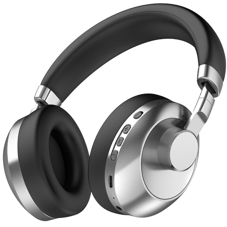 سماعات البلوتوث اللاسلكية جرين ليون ريثم X50 ANC مع 4 ميكروفونات، عمل يصل إلى 50 ساعة، منفذ شحن USB-C، إصدار البلوتوث 6.0، مدى نقل 10 أمتار، حجم السماعة 40 ملم، بطارية بسعة 350 مللي أمبير، وسائد أذن مبطنة، تصميم قابل للطي - اللون أسود.