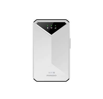 Porodo 4G LTE & WiFi 6 Pocket Router with 8 Hours Working...