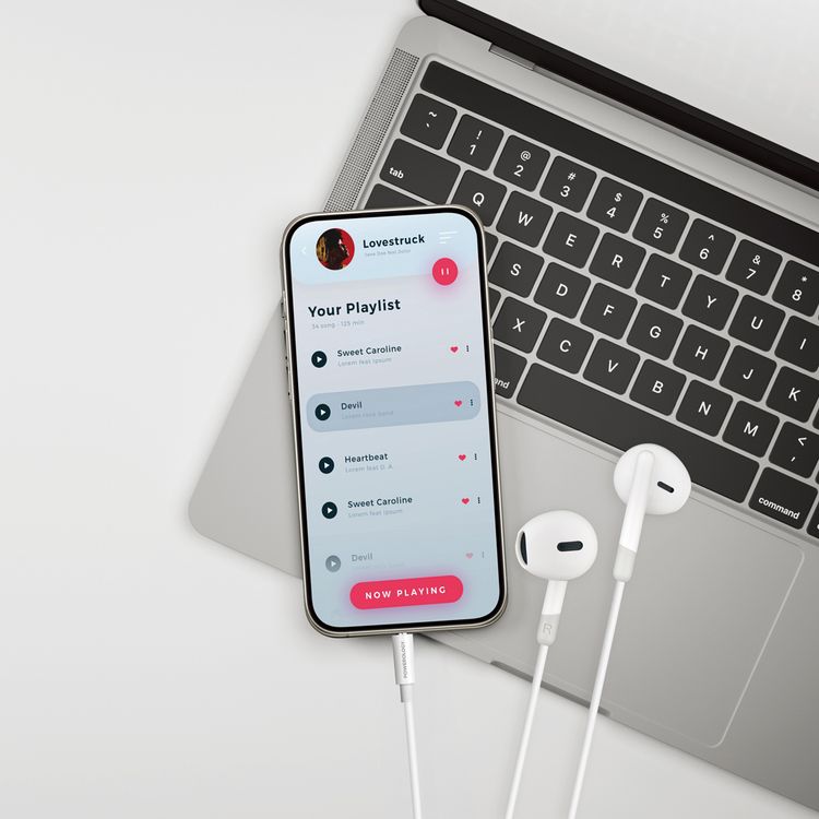 Powerology AUX 3.5mm Stereo Earphones with HD Sound Quality, In-ear Design, 1.2m Cable Length, Voice Assistant Support, In-Line Control Button - White