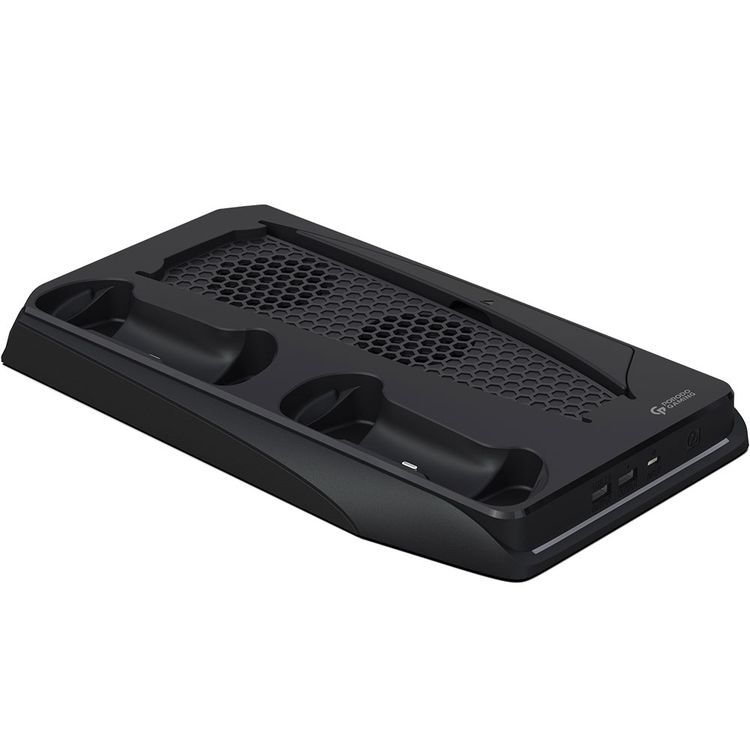 Porodo Gaming Multi-Function PS5 Cooling and Charging Hub - Black