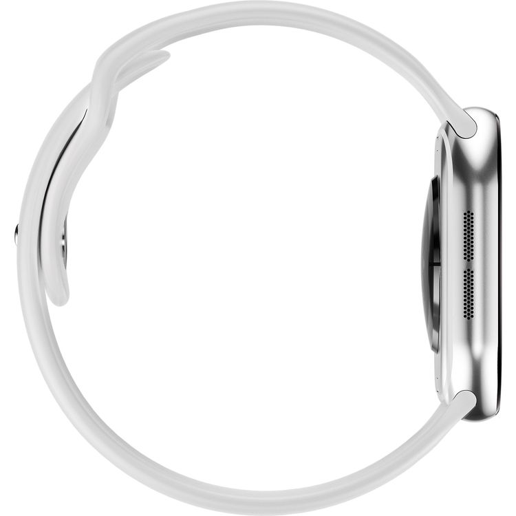 Green Lion Communicate Smart Watch with 2.07" IPS Dispaly, 380mAh Battery Capacity, Wireless Charging, AI Voice Assistant, 1GB Flash, 3-5 Days Working Time - Silver