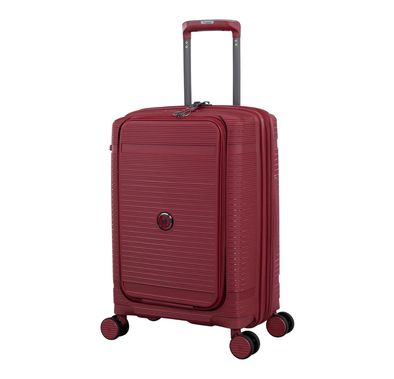 it luggage Unanimous Luggage Small, Unisex Polypropylene Material Hard Case Luggage, 8x360 degree Spinner Wheels, Expandable Trolley Bag, TSA Type lock, Lightweight Suitcase - Dark Dahila