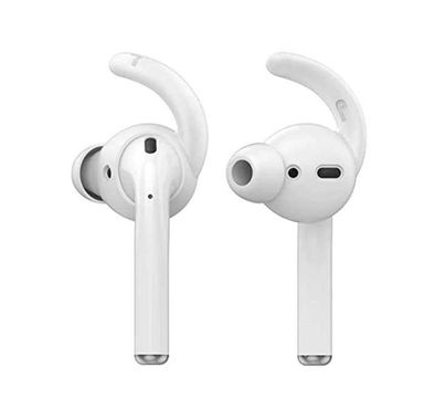 AhaStyle Earbuds Cover for AirPods Pro, Anti-Slip Earbuds Tips with Strap Suitable for Cycling, Working Out at Gym, and Other Fitness Activities (L/S)