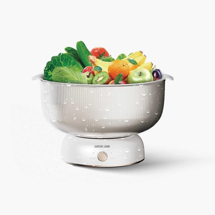 Green Lion Fruit & Vegetable Washing Machine 3.5L 15W - White