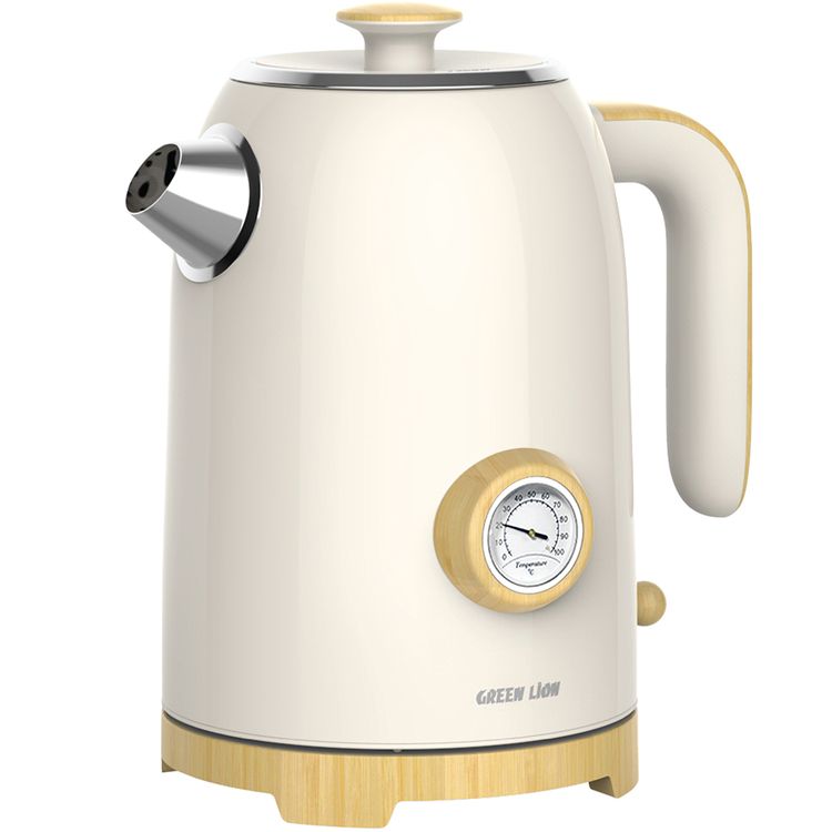 طقم مطبخ جرين ليون 3 في 1 (غلاية، عصارة و محمصة) سعة محمصة لشريحتين من الخبز، قوة المحمصة 815 واط، سعة العصارة 400 مل، قوة العصارة 170 واط، سعة الغلاية 1.7 لتر، قوة الغلاية 2200 واط - بيج