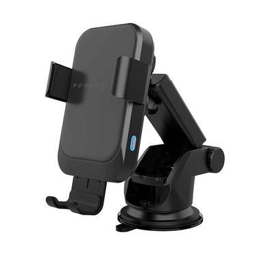 Powerology Fast Wireless Charger Car Mount 15W with Air V...