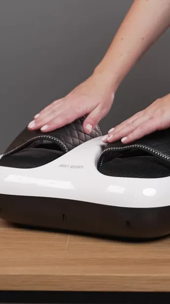 Green Lion Foot Massager in UAE | 15-Minute Massage Cycle, 48W Power Consumption - White | (GNFOOTMGWH)