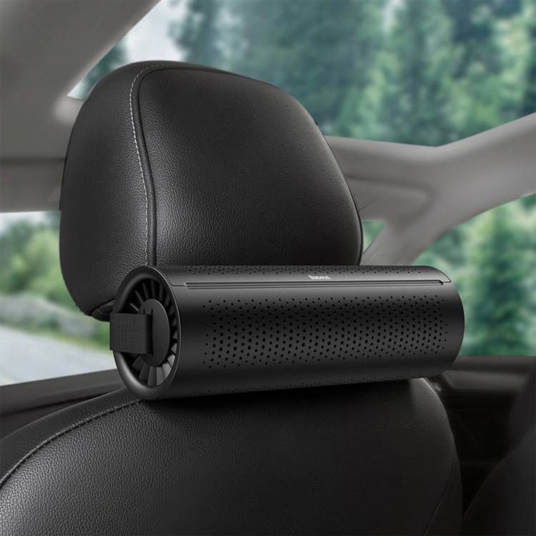 Baseus Original Ecological Car Charcoal Air Purifier with 94.2% Removal Rate, Easy Installation, Natural Activated Carbon - Black