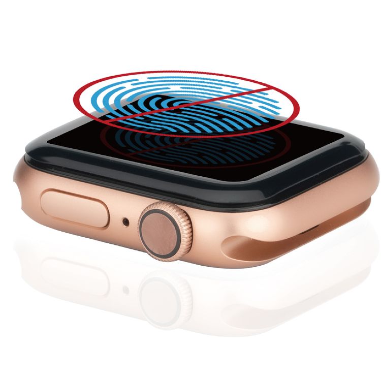 Green Lion 3D AG Matte Glass Screen Protector 40mm for Apple Watch 4/5, Full Protective Bumper Cover Case, Shock Absorbent & Anti-Scratch Replacement Case - Clear