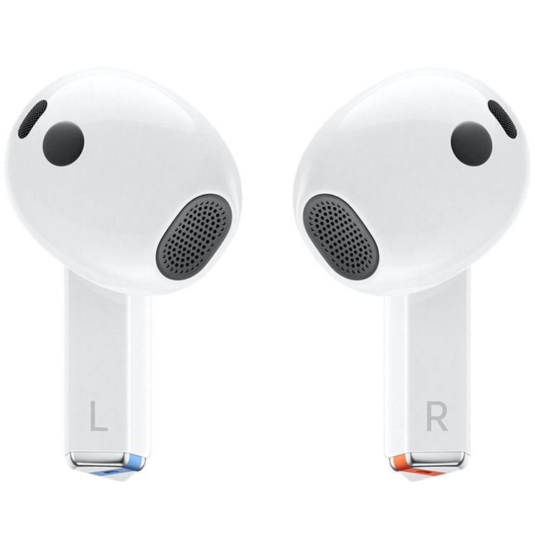 Samsung Galaxy Buds3 True Wireless Earbuds - White + Smart Tag2 (Bundle)