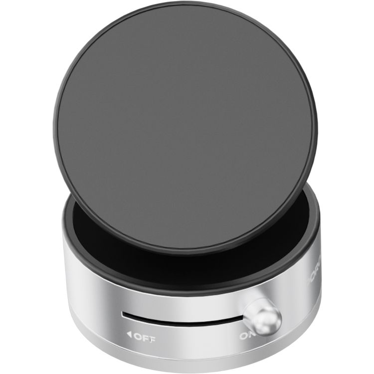 Porodo Multi-Surface MagSafe Phone Holder with Grip-Lock Toggle, ABS & PC & Aluminum Alloy Material, N52 Magnet Type , 1.5kg Adsorption Capacity, Adjustable Viewing Angle - Silver