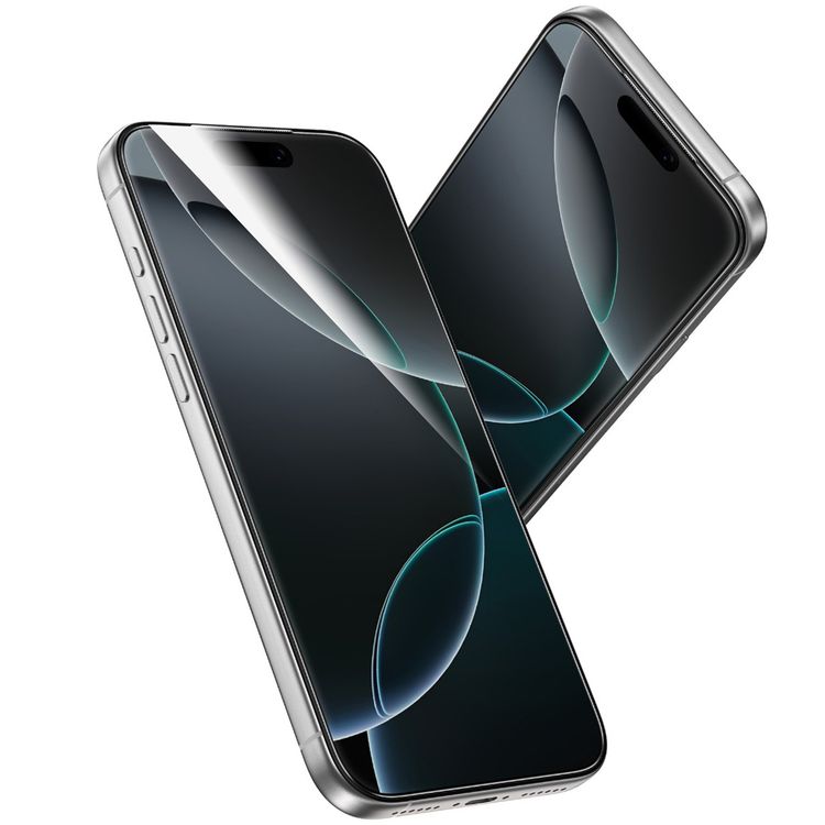 واقي شاشة جرين ليون ألبرت AR لجهاز آيفون 17 برو ماكس، شفاف تمامًا، متانة ماسية 9H، تناسب محيط سلس، مضاد للغبار، مضاد لبصمات الأصابع، حساس للمس، شديد التحمل - شفاف